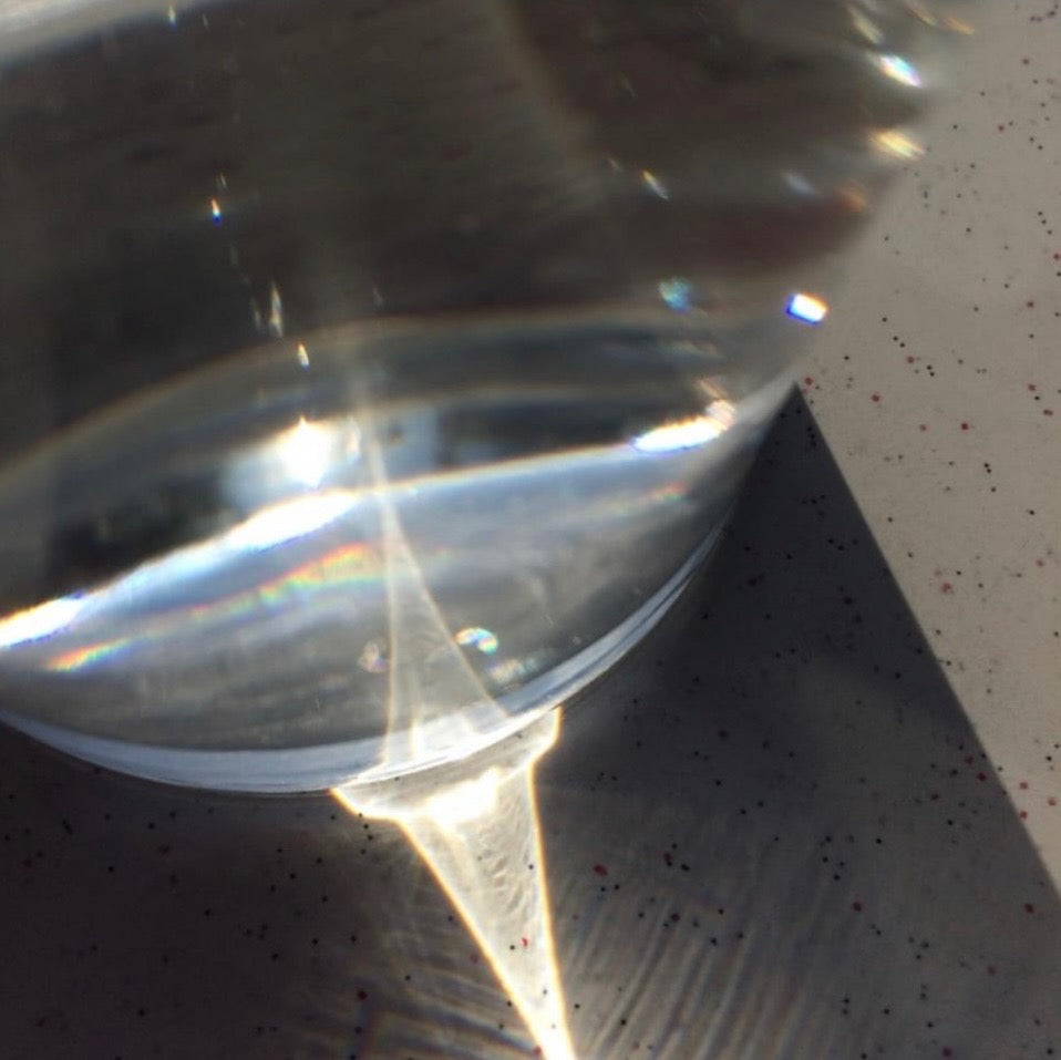 Fasziniert von der Form, die meine Augen berührt