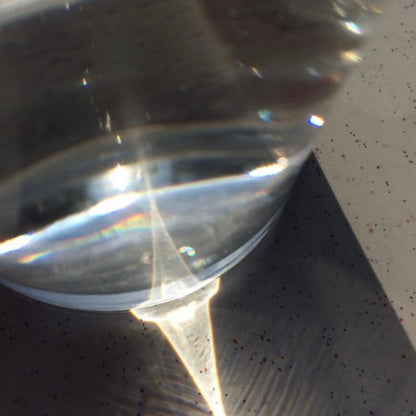 Fasziniert von der Form, die meine Augen berührt