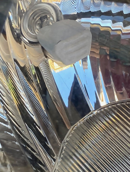 Hier blicke ich in einen wundervollen Scheinwerfer